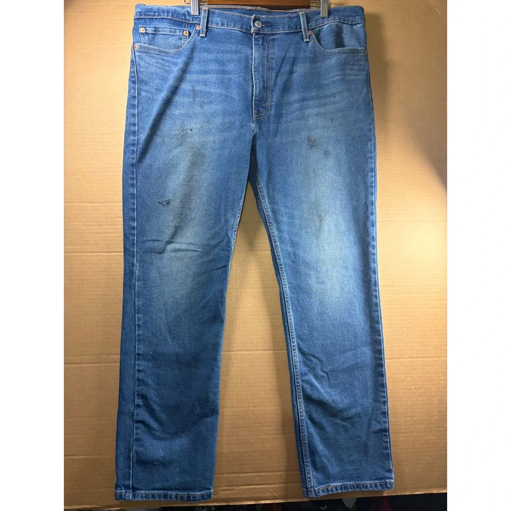 Levi's 511 Slim Fit Jeans Mens 40x30 Blue All Seasons Tech Stretch Denim